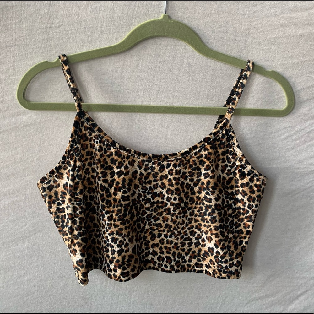 Shein Womens Cheetah Print Tank